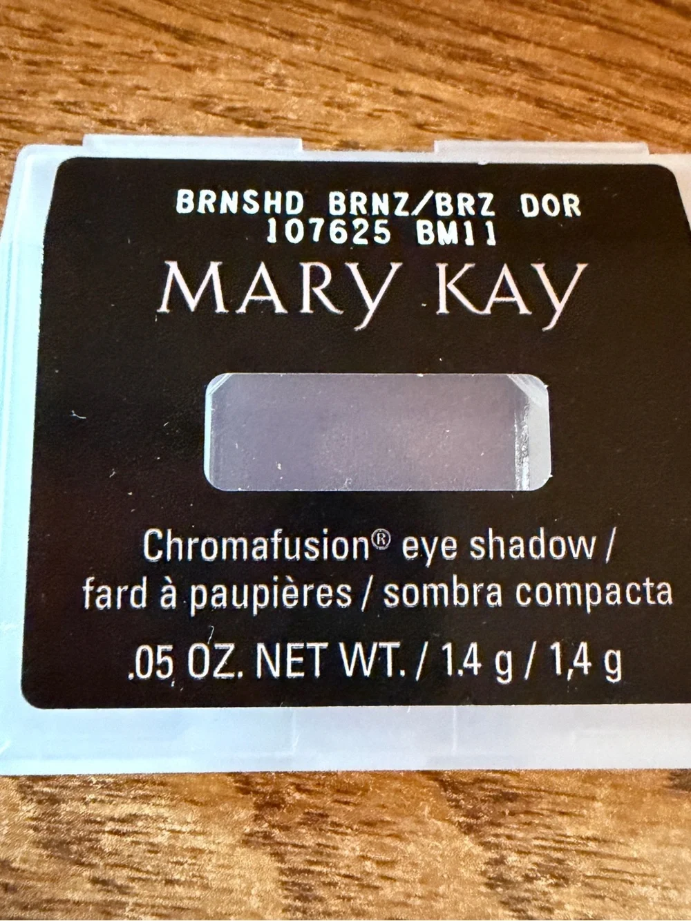 NEW Mary Kay ChromaFusion Eye Shadow ~ BURNISHED BRONZE ~ Full Size #107625